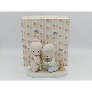 Precious Moments With This Ring I Figurine 1987 Enesco 104019 Wedding Gift Love